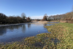 Bosmans Brook, hoog water in de herfst