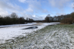 Bosmans Brook, winter met hoog water