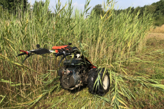 Reform maaitrekker wordt ingezet in de poelen