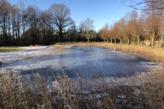 D'n Leeg'n Könningsstool, winters plaatje 